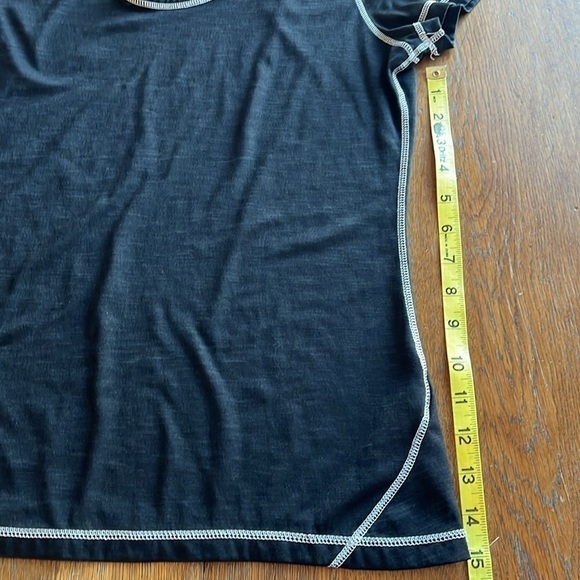 Adidas Climalite Short Sleeve Lightweight Top Size Medium Activewear Scoop Neck - Picture 10 of 13